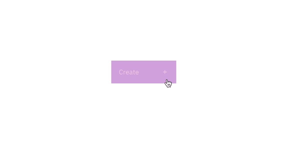 Mouse interaction for button.